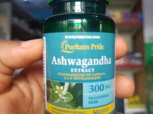 Puritan’s Pride Ashwagandha Extract Capsules – Immune System Booster