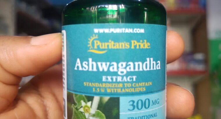 Puritan’s Pride Ashwagandha Extract Capsules ...