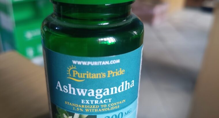 Puritan’s Pride Ashwagandha Extract Capsules – Immune System Booster