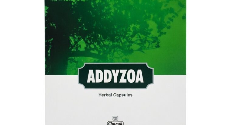 Addyzoa Capsules – Charak Male Fertility & Health Supplement