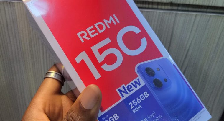 Xiaomi Redmi 15C 4G 256GB (Brand New) – 8GB RAM, 6.9″ IPS LCD, 50MP Camera