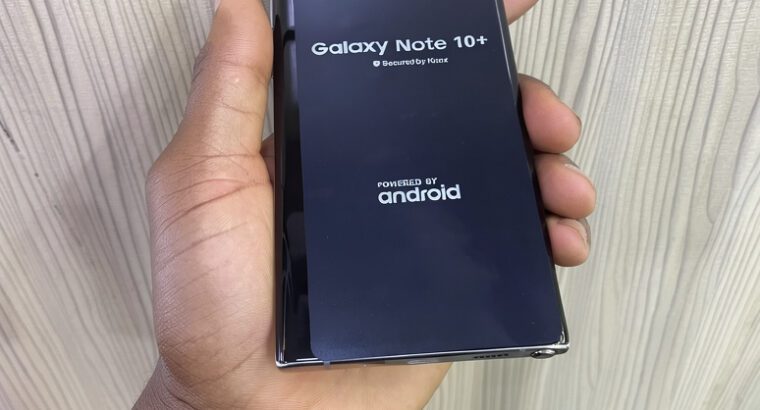 Samsung Galaxy Note 10 Plus 256GB (UK Used) – 12GB RAM, 6.8″ Display, Triple Camera