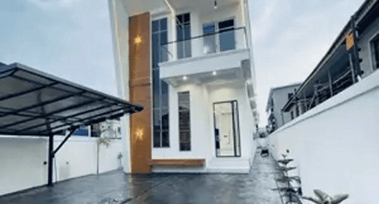 Luxury 5 Bedroom Detached Duplex for Sale in Sangotedo | Secure Estate | C of O